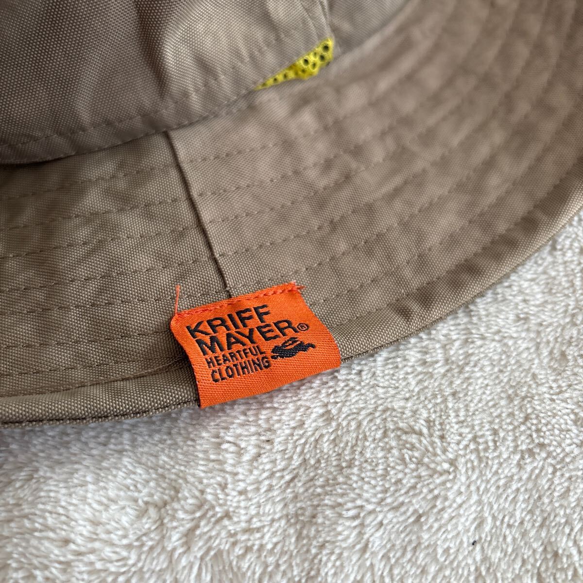 KRIFF MAYER クリフメイヤー ハット 帽子 ブラウン 顎紐 調整 メッシュ ユニセックス THR-524_画像6