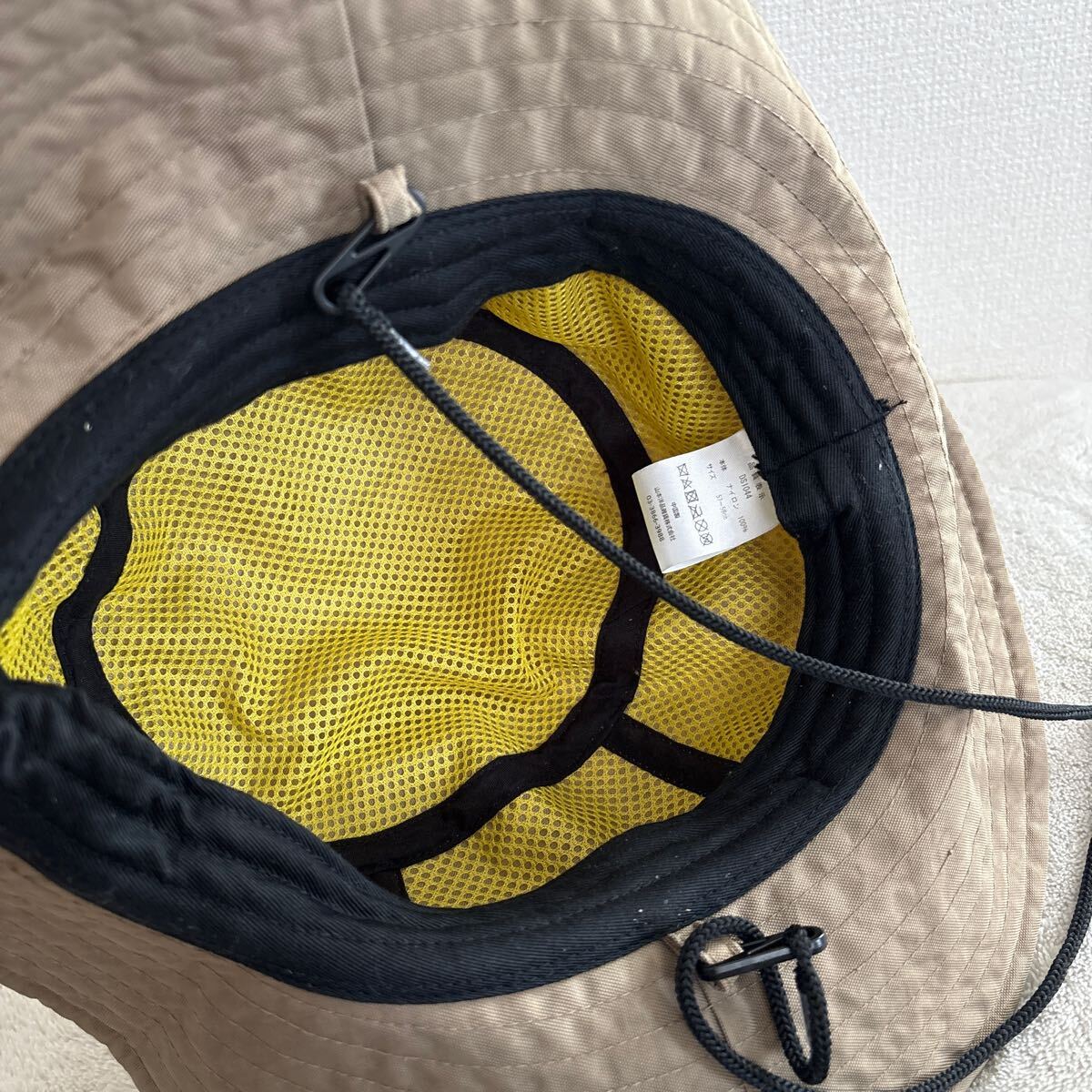 KRIFF MAYER クリフメイヤー ハット 帽子 ブラウン 顎紐 調整 メッシュ ユニセックス THR-524_画像7