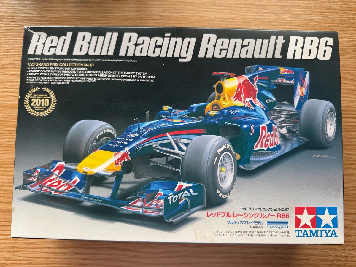 【1円スタート】RB6 タミヤ ルノー レッドブル レーシング グランプリコレクション 絶版 箱傷み