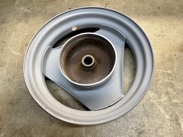 希少?純正品?ホンダ?スカッシュ?AB11?ホイール?ブレーキパネル?アクスル（モトコンポ?當(dāng)時(shí)物?レストア等に