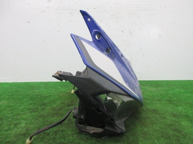 A7G06 YZF-R3 アッパーカウル ヘッドライト付 RH07J O_画像6