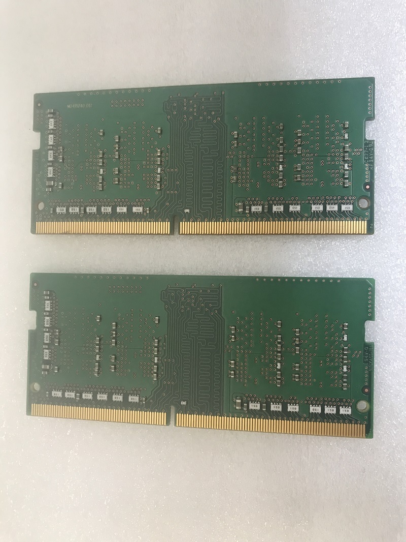 SK HYNIX 1Rx16 PC4-2400T 4GB 2枚組 1セット 8GB DDR4 ノート用メモリ 260ピン ECC無し PC4-19200 4GB 2枚 8GB DDR4 LAPTOP RAM