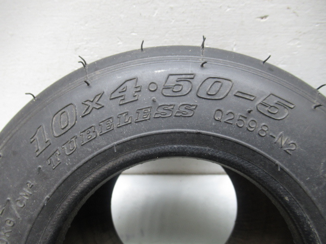 47952 カーレーシ レーシング カート パーツ タイヤ 4本 ダンロップ 10×4.50-5 11×7.10-5 スリック 中古 