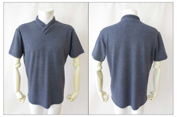 【durini】TETE HOMME GARNIER ガルニエ 2025夏【定番商品】メンズ ロードレープネック Tシャツ カットソー エントリープライス/ネイビー/L_画像2