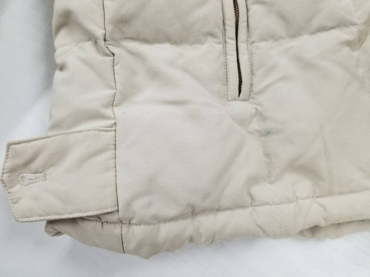 【佐川発送】THE SCOTCH HOUSE スコッチハウス ショート丈ダウンジャケット ベージュ 9AR(Mサイズ相当) レディース 01_画像7