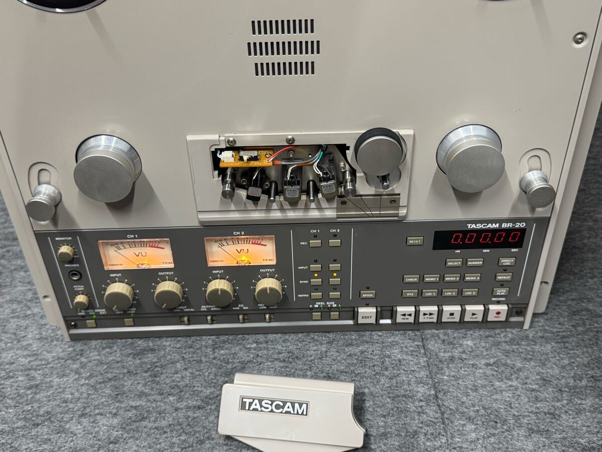 TASCAM BR-20 открытый катушка панель рабочий товар 