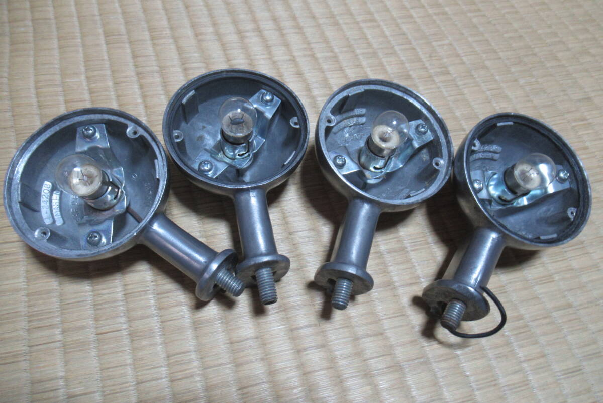 ヤマハ純正ウィンカー(アルミボディ)DT250 DX250 AX125 AT1 HT90 FX50 xs650 DS6 HS1 FS1 350H3 MR50 LB50 RD125