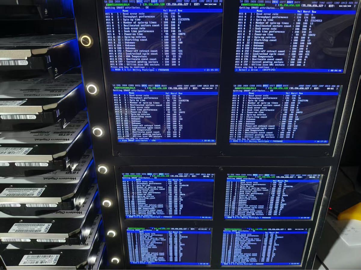 大容量HDD WD 18TB HC550 NAS 3.5インチ SATA 7200RPM ハードディスク NAS 