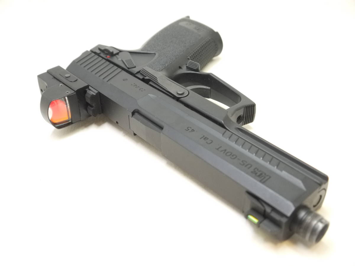 東京マルイ SOCOM Mk23対応 集光ファイバー付20mmレール
