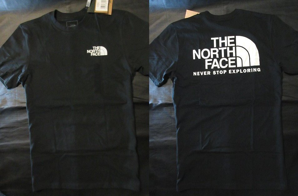 本物正規(guī)◆ノースフェイス◆Tシャツ THROWBACK NSE 黒/白■XXL■新品■アメリカ限定■JK3