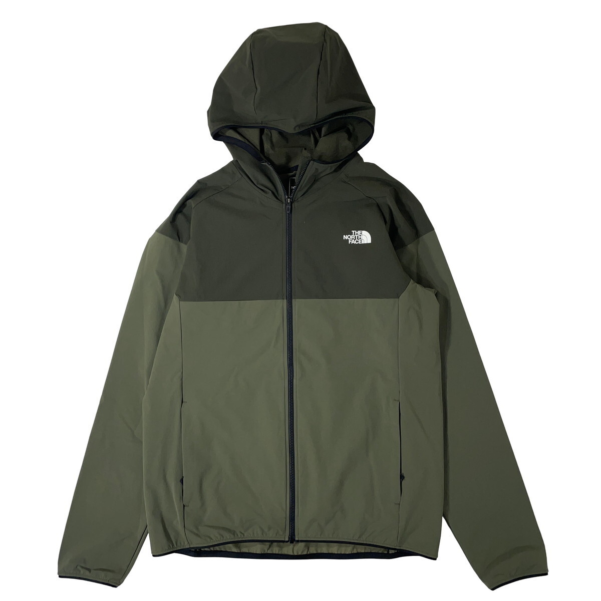 美品 THE NORTH FACE ザ?ノース?フェイス エイペックスフレックスフーディ ニュートープ NP72381 APEX Flex Hoodie NN 緑 M