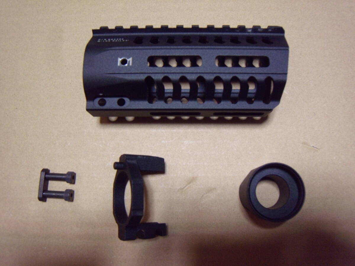 G&G ARMAMENT G-03-204 M-LOK Rail I 5" for ARP-9 ARP9 エムロック システムハンドガード ブラック 訳あり品　中古?。单ぅ螗? bimg=