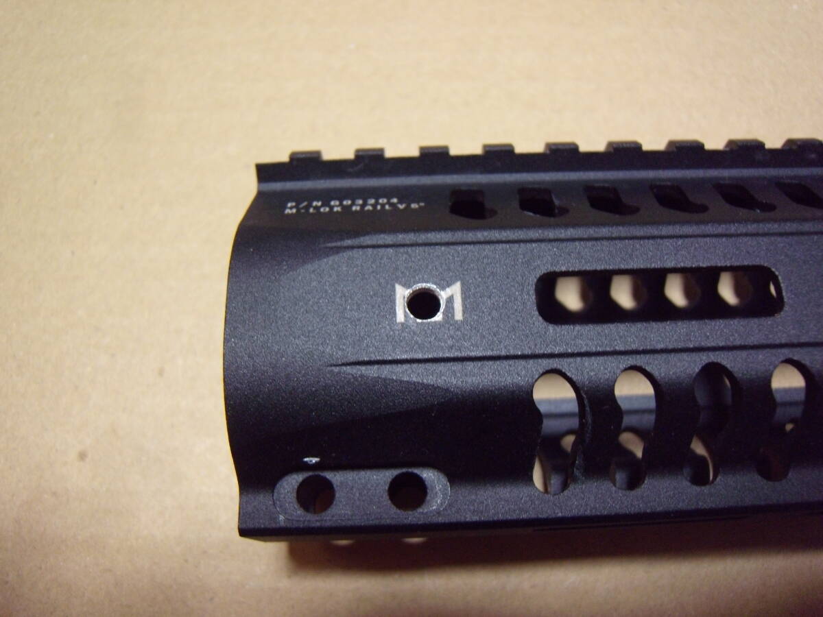 G&G ARMAMENT G-03-204 M-LOK Rail I 5" for ARP-9 ARP9 エムロック システムハンドガード ブラック 訳あり品　中古?。单ぅ螗? bimg=