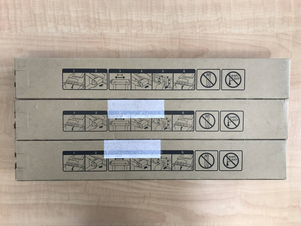 71892 未使用 シャープ SHARP 純正トナー カートリッジ MX-61JT-MB/YB/CB マゼンタ イエロー シアン 3色セット まとめ