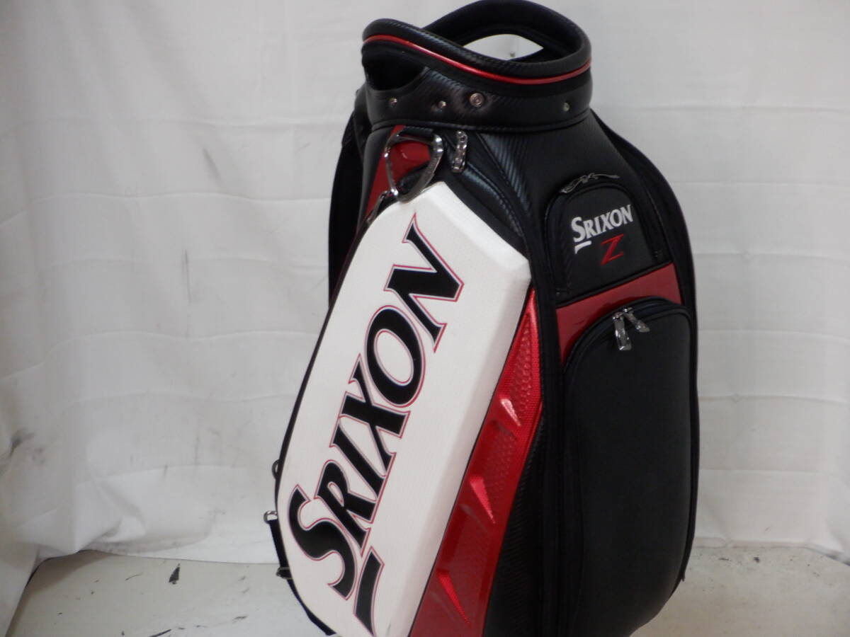 DUNLOP SRIXON Z 9.5型 3點(diǎn)式 ツアーレプリカ★中古★(BKxWHxRED)ゴルフ キャディバック
