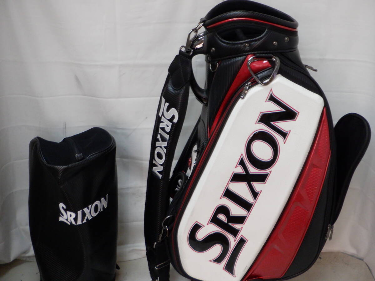DUNLOP SRIXON Z 9.5型 3點(diǎn)式 ツアーレプリカ★中古★(BKxWHxRED)ゴルフ キャディバック