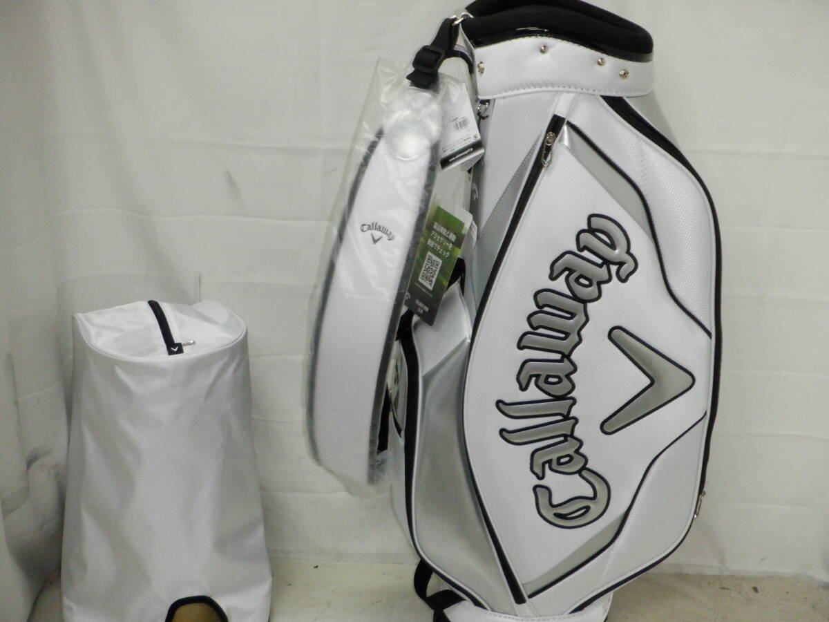 Callaway 2025 キャロウエイ 9.0型 スポーツカート★未使用★(WHxSILVER)ゴルフ キャディバック