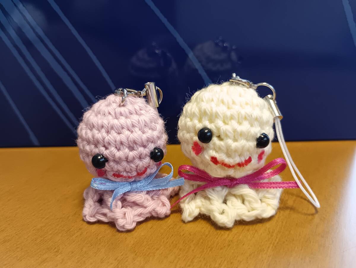 ハンドメイド　てるてる坊主2個セット　かぎ針編み　ストラップ?、? />
                                    </span> 
                                </div>

								<div   id=