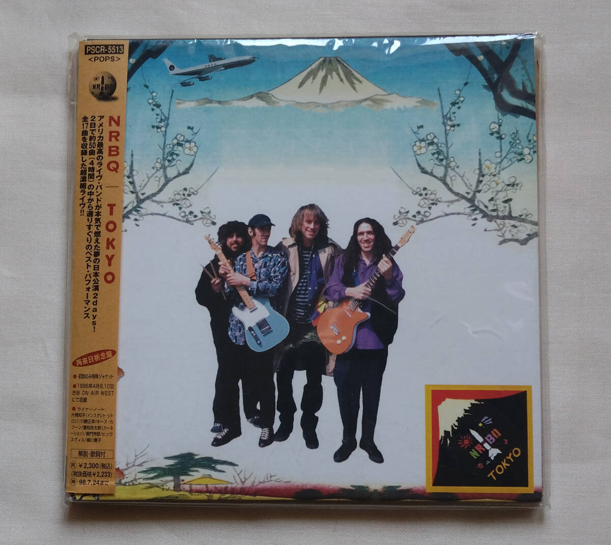 [ с лентой прекрасный товар CD]NRBQ[TOKYO]POLYSTAR/PSCR-5513# бумага jacket specification /1996 год /.. день память запись / включая доставку #