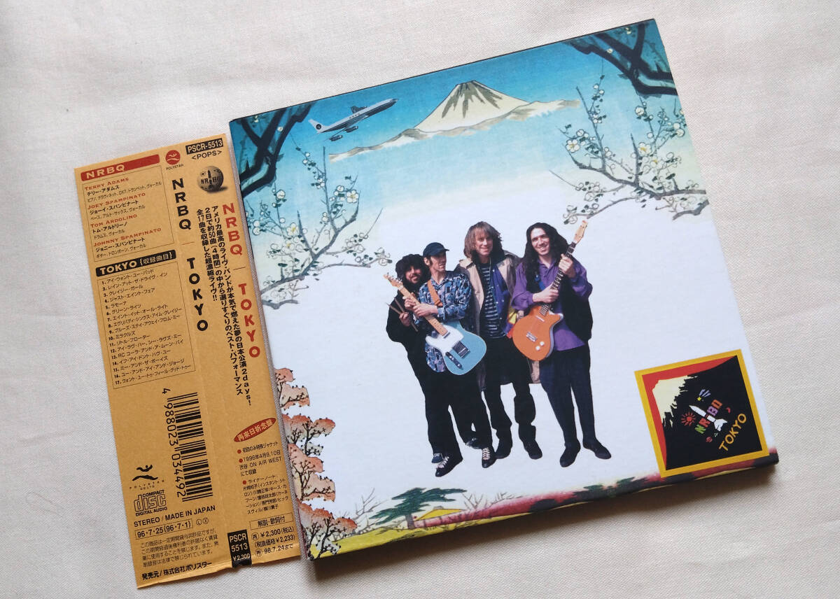 [ с лентой прекрасный товар CD]NRBQ[TOKYO]POLYSTAR/PSCR-5513# бумага jacket specification /1996 год /.. день память запись / включая доставку #
