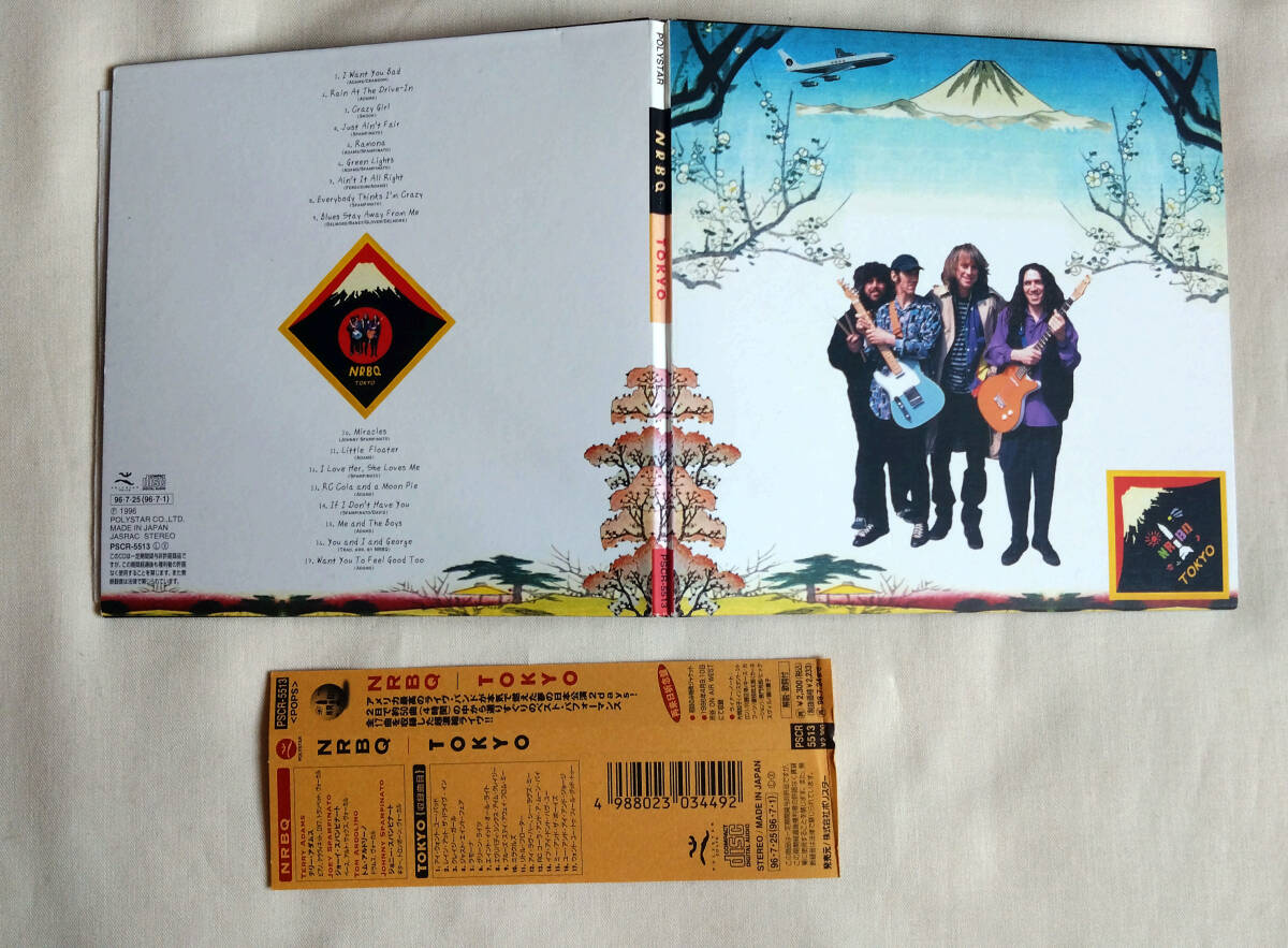 [ с лентой прекрасный товар CD]NRBQ[TOKYO]POLYSTAR/PSCR-5513# бумага jacket specification /1996 год /.. день память запись / включая доставку #