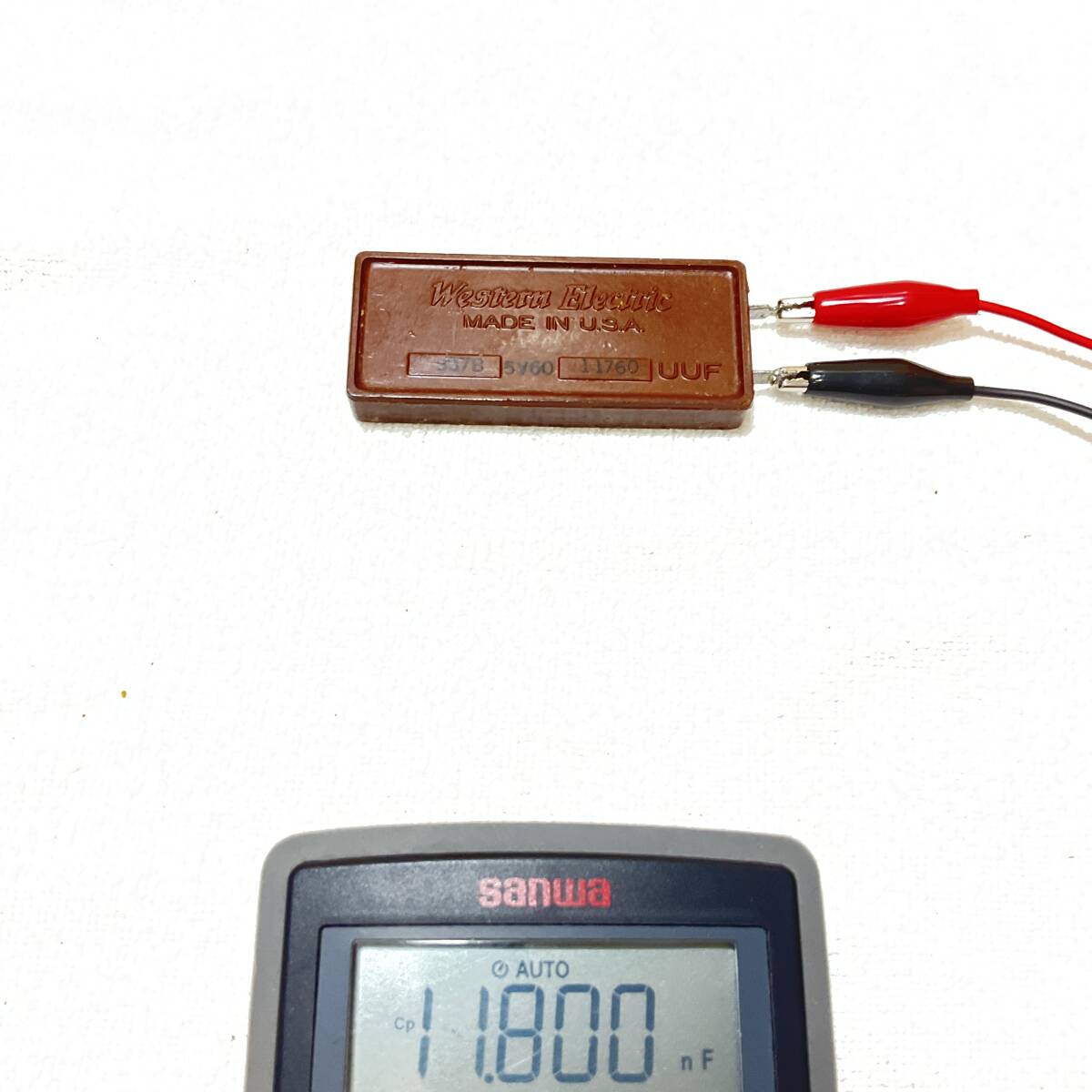 Western Electric 　WE 537B COND　コンデンサー （0.01176?0.02385μF） ２０個(gè)?。╱sed品）