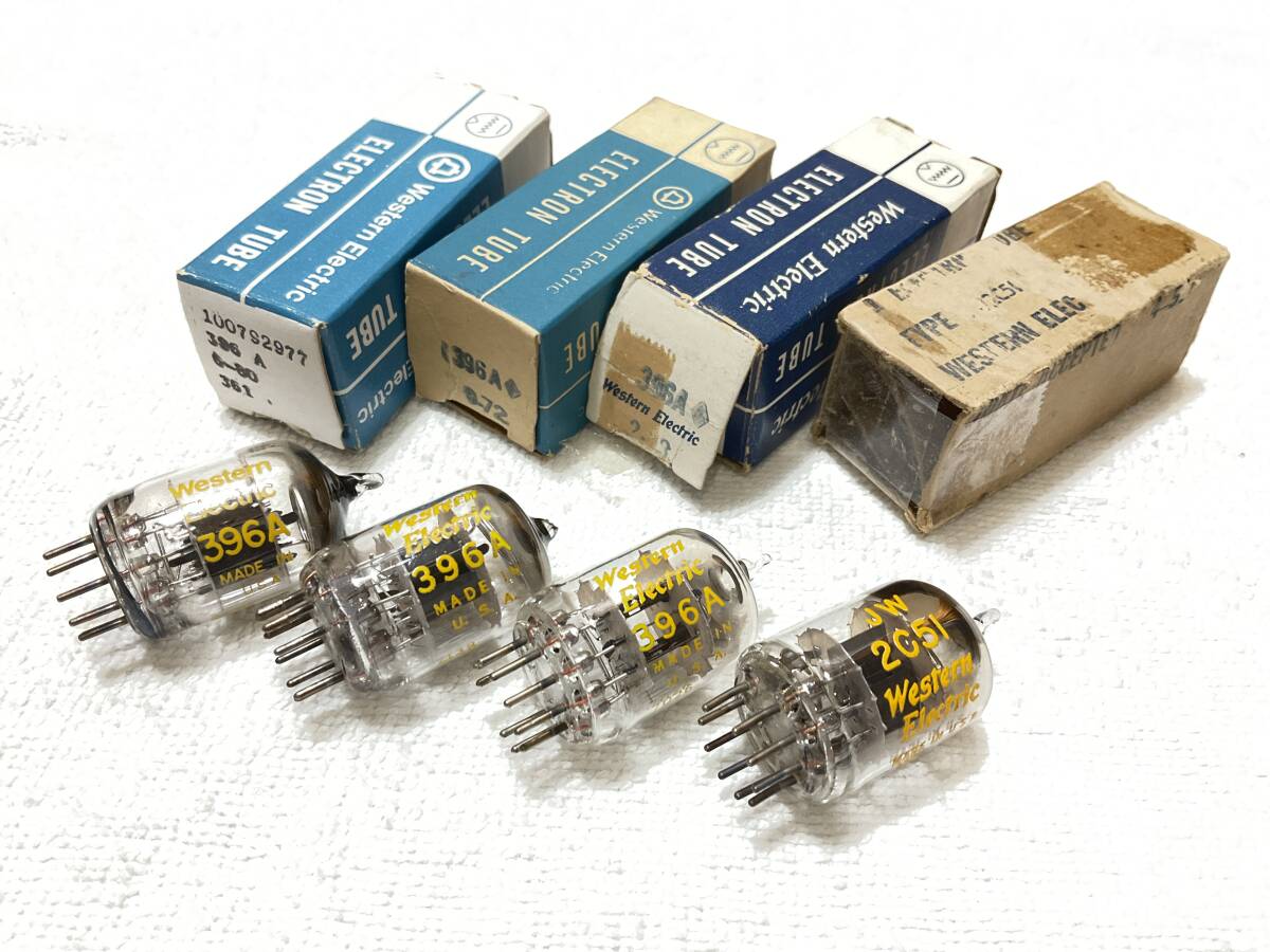 Western Electric WE 396A | 2C51 ( изначальный с коробкой ) 4шт.
