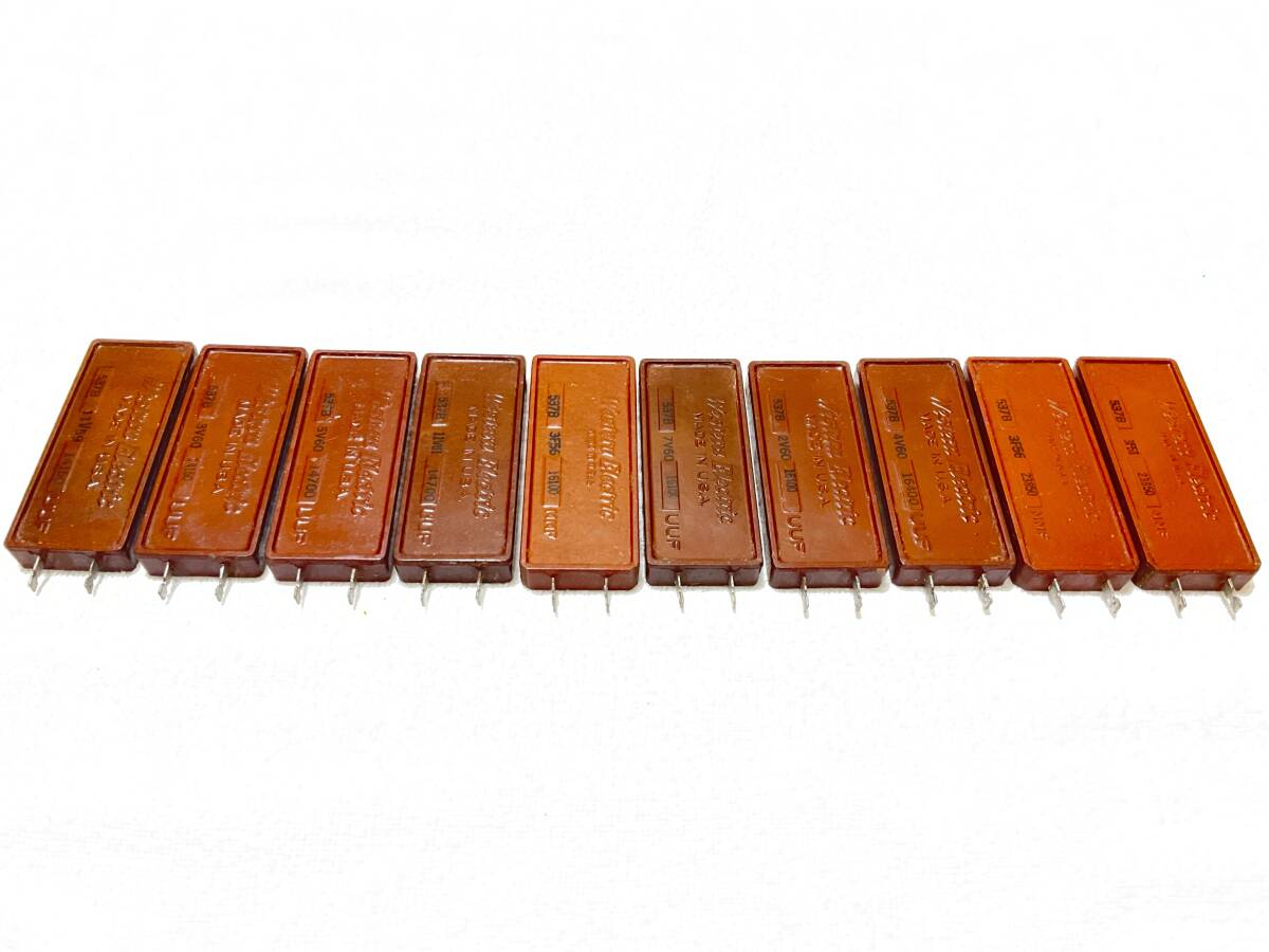 Western Electric 　WE 537B COND　コンデンサー （0.01176?0.02385μF） ２０個(gè)　（used品）