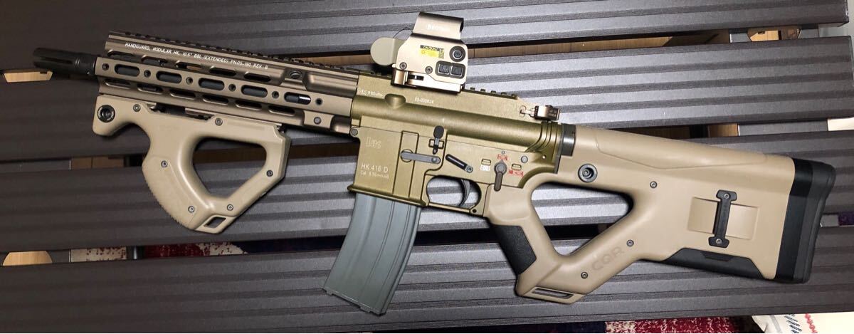 VFC 416 CAG HERA ARMS CQR フルカスタム　エボギア　EoTech