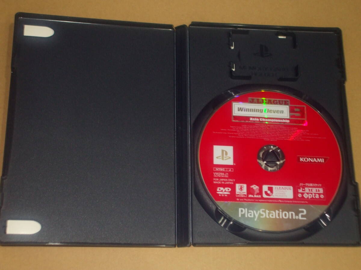 ▲PS2?。圣戛`グ　ウイニングイレブン9　アジアチャンピオンシップ【解説書なし】