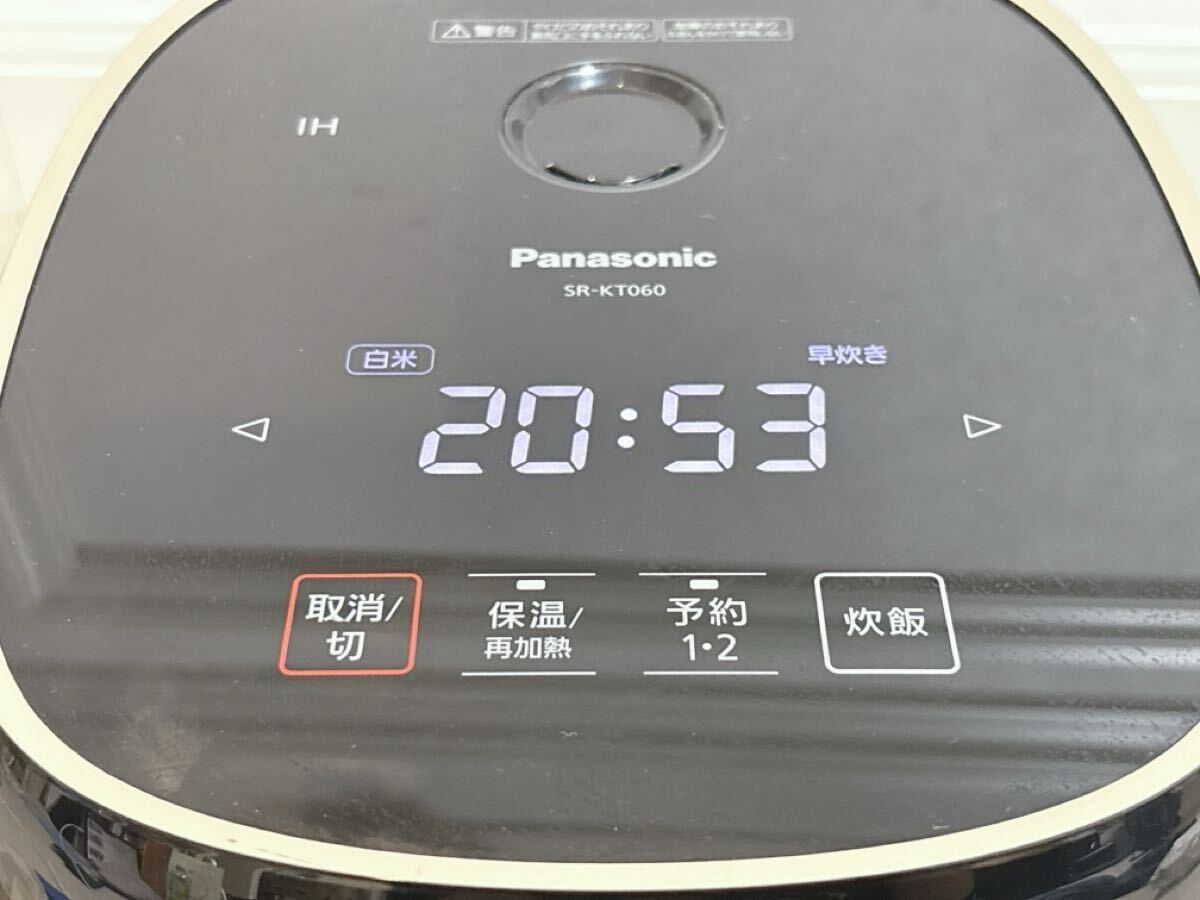 Panasonic SR-KT060 IH рисоварка IH рисоварка черный 21 год производства Panasonic 