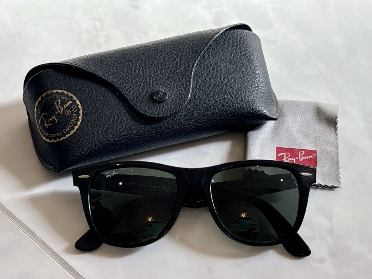 Ray-Ban WAYFARER® サングラス ケース付き ① Ray-Ban WAYFARER サングラス ウェイファーラー レイバン