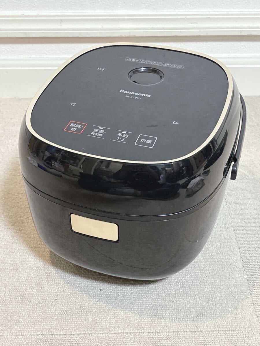 Panasonic SR-KT060 IHジャー炊飯器 IH 炊飯器 ブラック 21年制 パナソニック