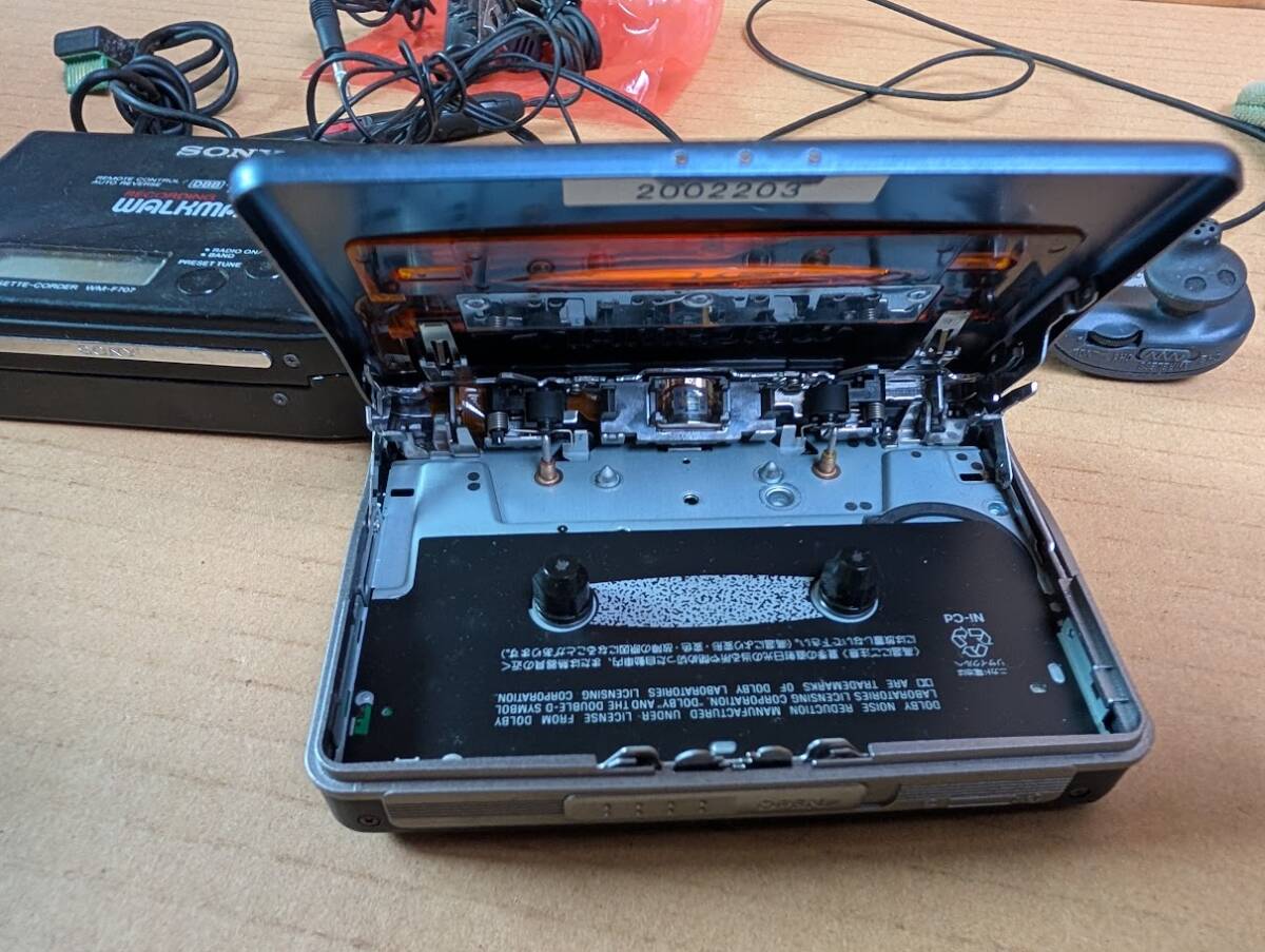  текущее состояние доставка SONY WALKMAN Walkman GROOVE WM-WE01 RECORDING WM-F707 YPPY серии YP-EW20 совместно 3 шт. комплект 