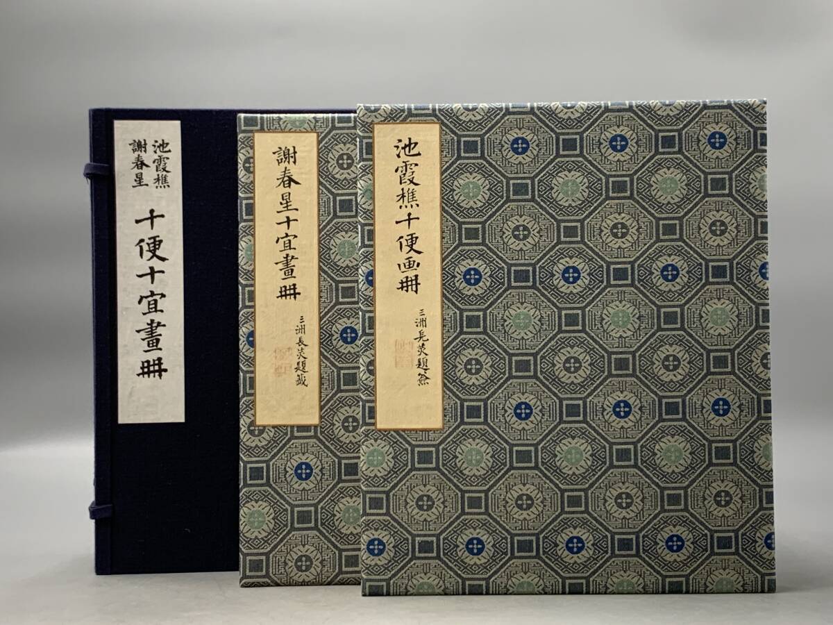 与謝蕪村 紙本彩色画 【 唐 美人画 】 軸先木 箱は池大雅鑑識箱