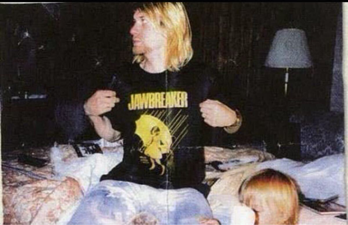 Jawbreaker Cart ko балка n "надеты" футболка kurt nirvana smashing pumpkins nirvana sonic youthniruva-na футболка rare
