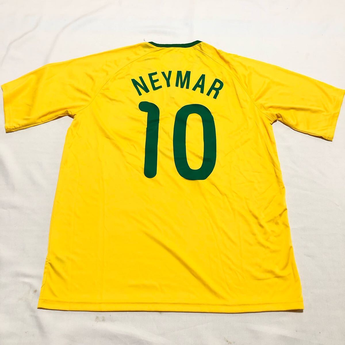 ブラジル代表 ユニフォーム ホーム ゲームシャツ サッカー 10 ネイマール Jr