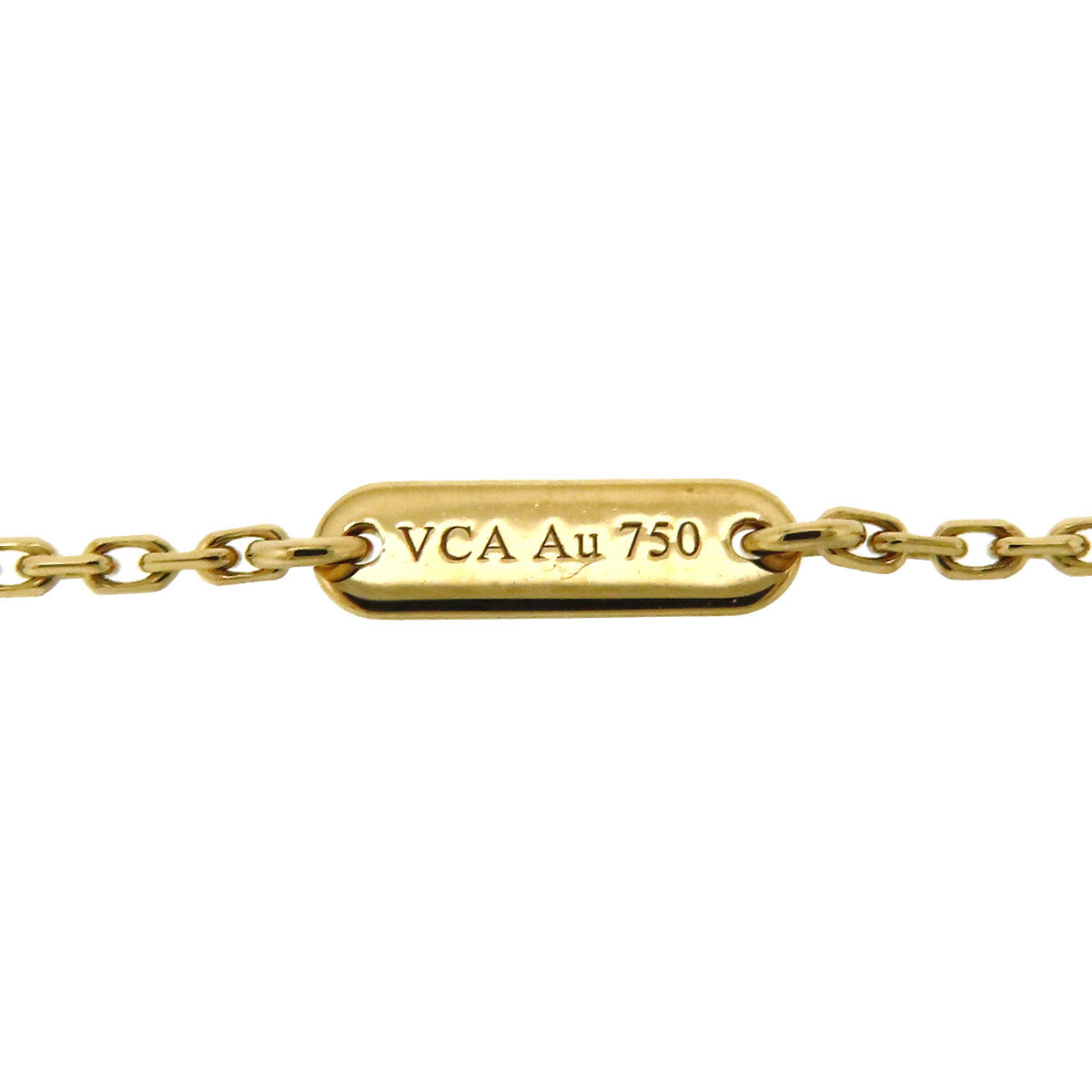 ヴァンクリーフ＆アーペル ヴィンテージ アルハンブラ ネックレス VCARA45800 Au750 (K18YG) レディース [美品] 中古 【ジュエリー】