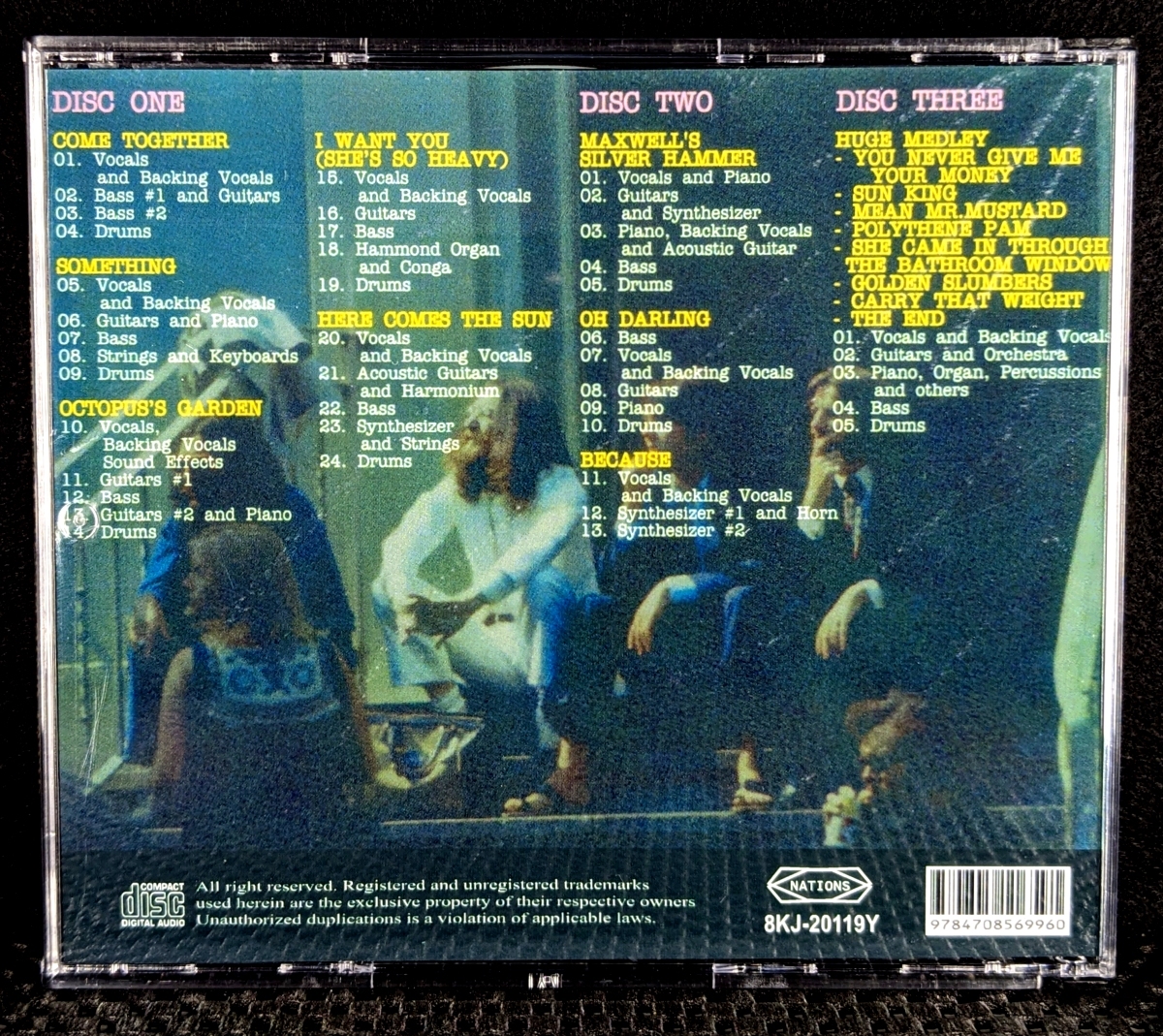 ビートルズ - Abbey Road Multi Tracks Separated - The Beatles