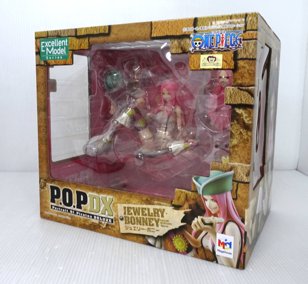 メガハウス ワンピース P.O.P DX ジュエリー?ボニー フィギュア 未開(kāi)封