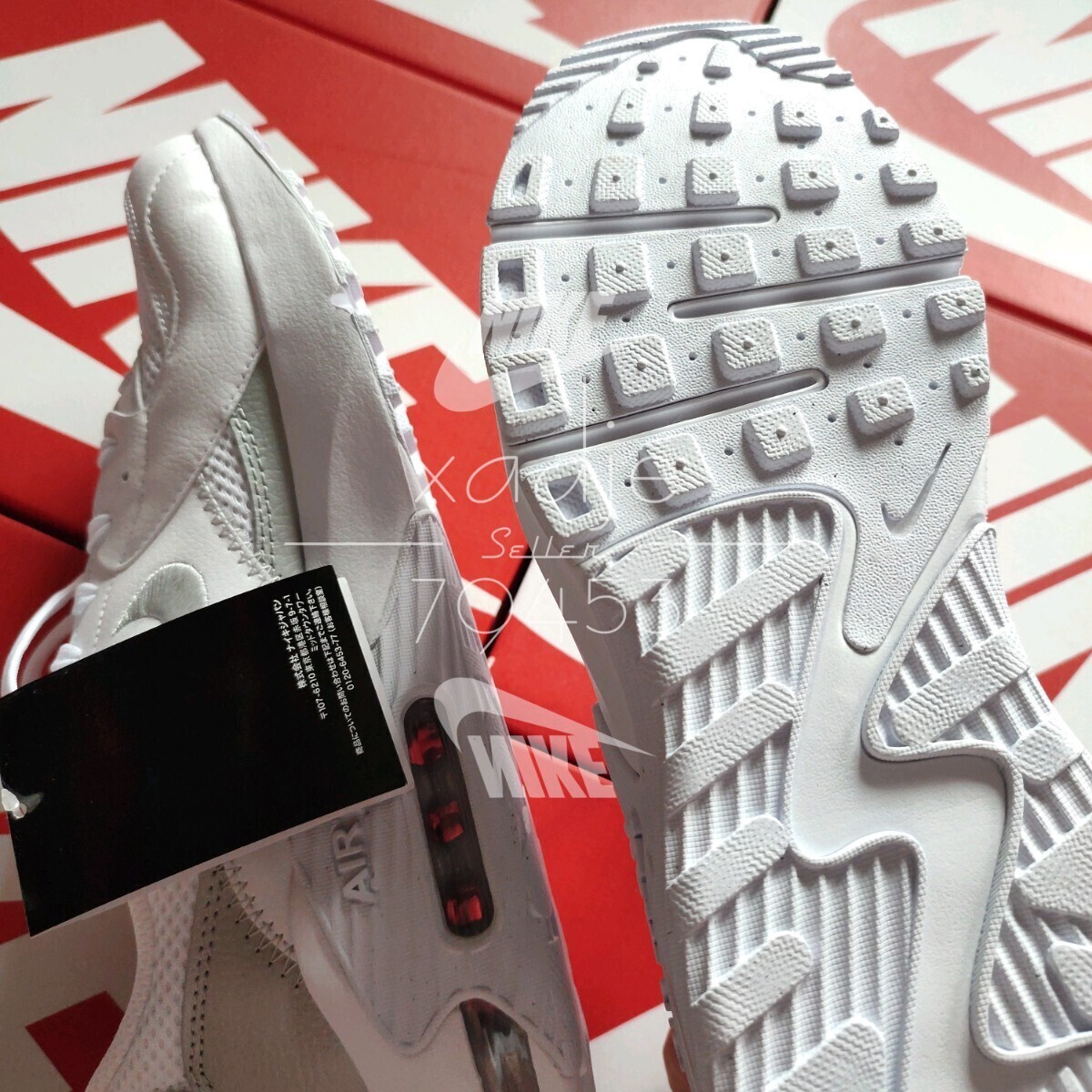  новый товар стандартный товар NIKE Nike AIR MAX EXCEE air max e расческа - белый белый gray silver обычная цена 12100 иен WMNS 27cm US10 реальный качество 26cm