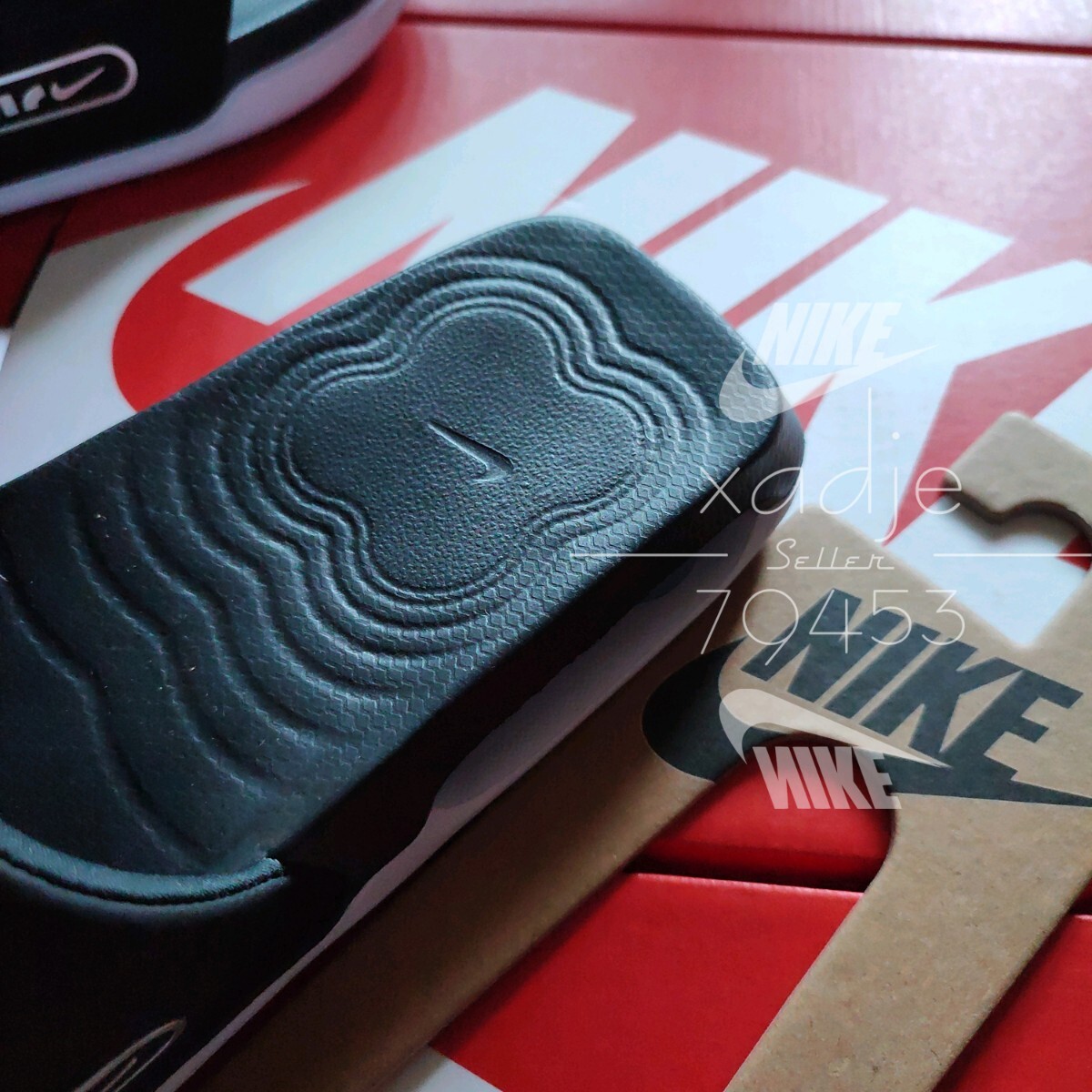 新品 正規(guī)品 NIKE ナイキ AIR MAX CIRRO SLIDE エアマックス シロ スライド サンダル 黒 ブラック 白 ホワイト シルバー 軽量 27cm US9