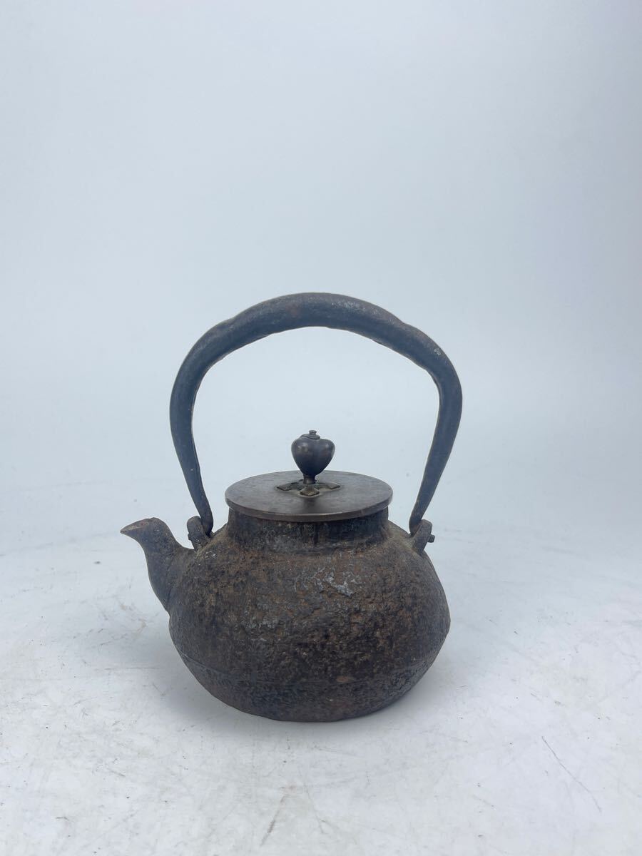 煎茶道具 小振 鉄瓶 龍文堂造 骨董 茶器　