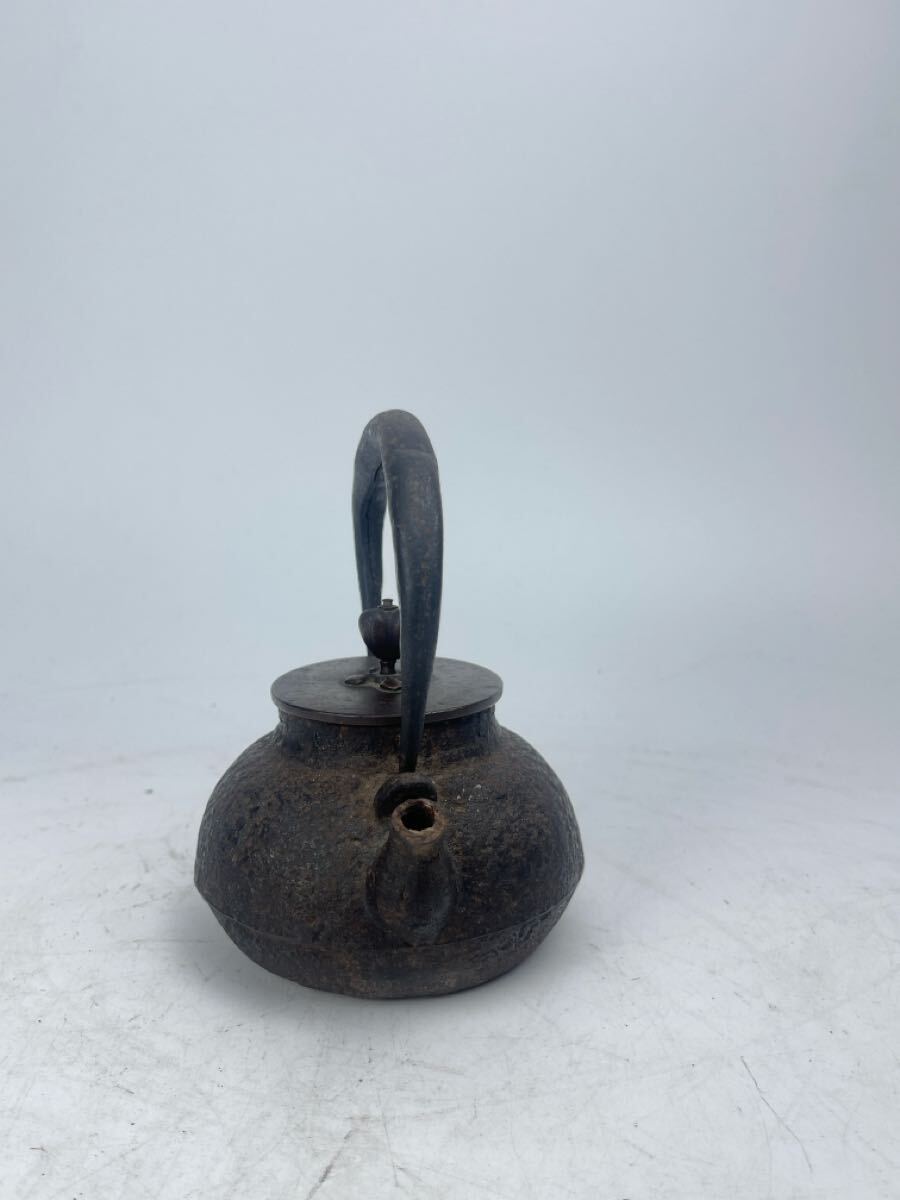 煎茶道具 小振 鉄瓶 龍文堂造 骨董 茶器　