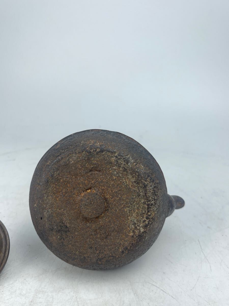 煎茶道具 小振 鉄瓶 龍文堂造 骨董 茶器　