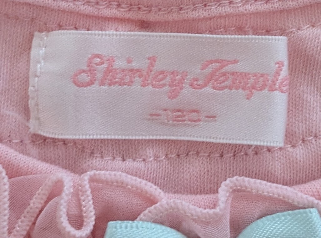 新品同様　シャーリーテンプル　キュートなデザイン　半袖Tシャツ　サイズ120