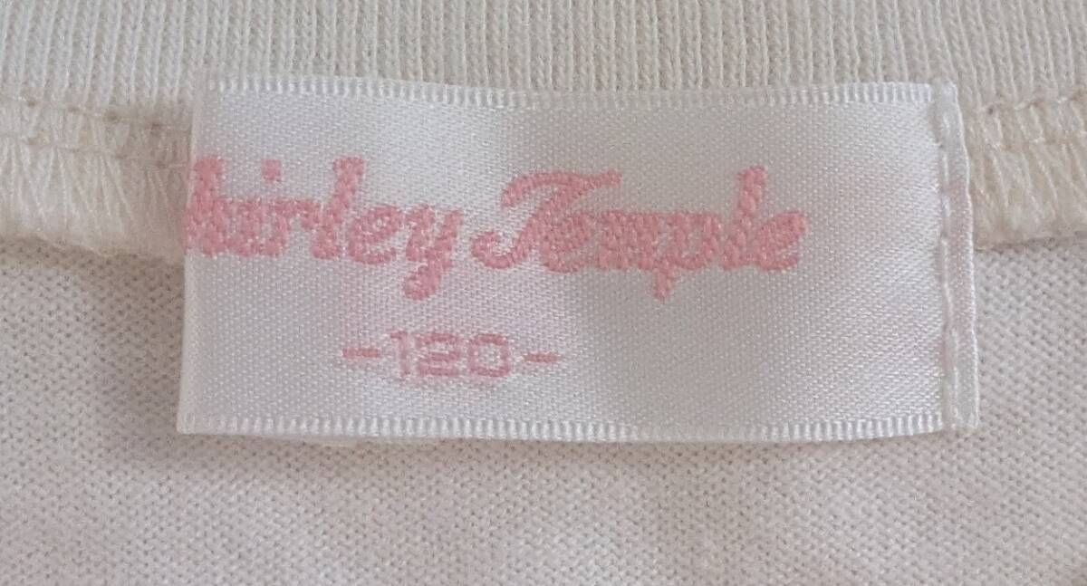 新品同様　シャーリーテンプル　ノースリーブTシャツ　サイズ120
