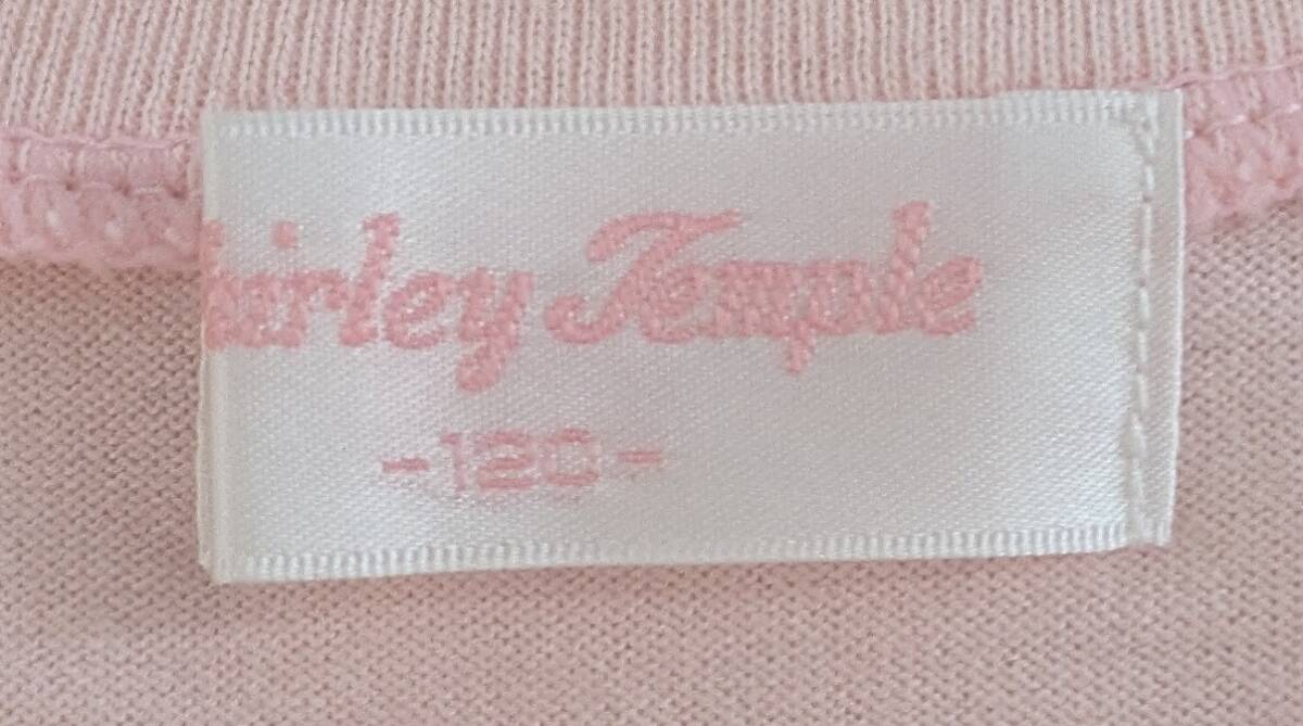 新品同様　シャーリーテンプル　Tシャツ　ノースリーブ　サイズ120