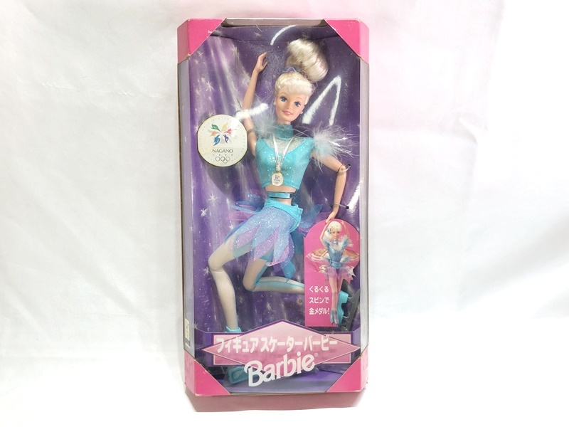 バービー　フィギュアスケーターバービー 長野オリンピック　18965　補(bǔ)足欄參照　同梱OK　1円スタート　Barbie ★M