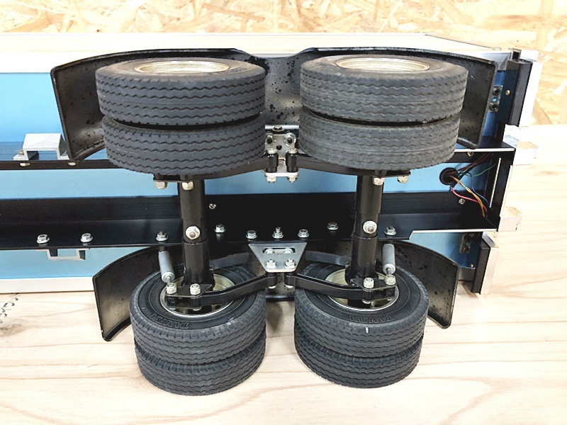  Tamiya 1/14 RC прицеп для грузовика panel van полуприцеп сборка settled радиоконтроллер включение в покупку не возможно 1 иен старт *H